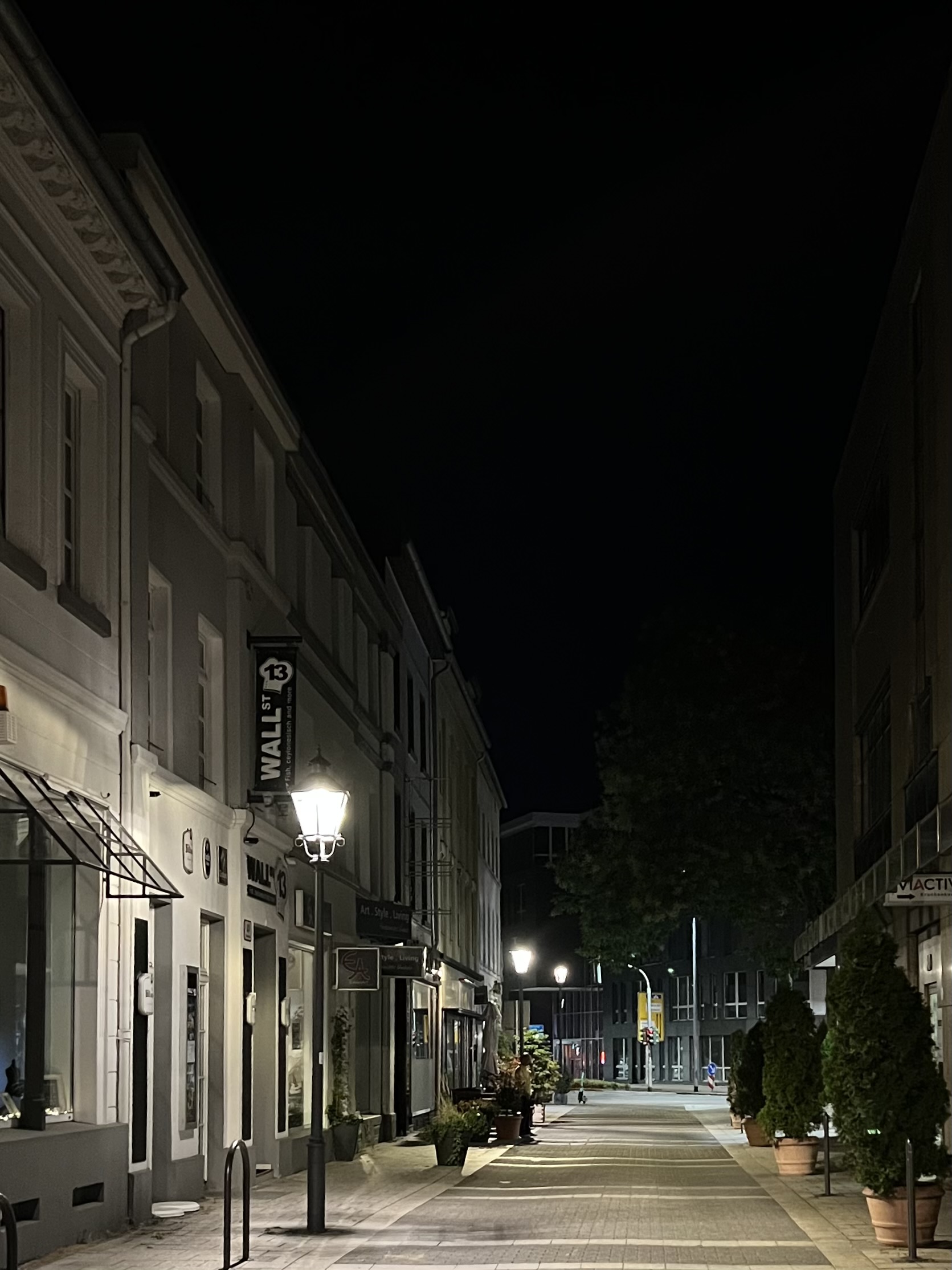 Mönchengladbach | Bemusterung für eine neue Altstadtbeleuchtung
