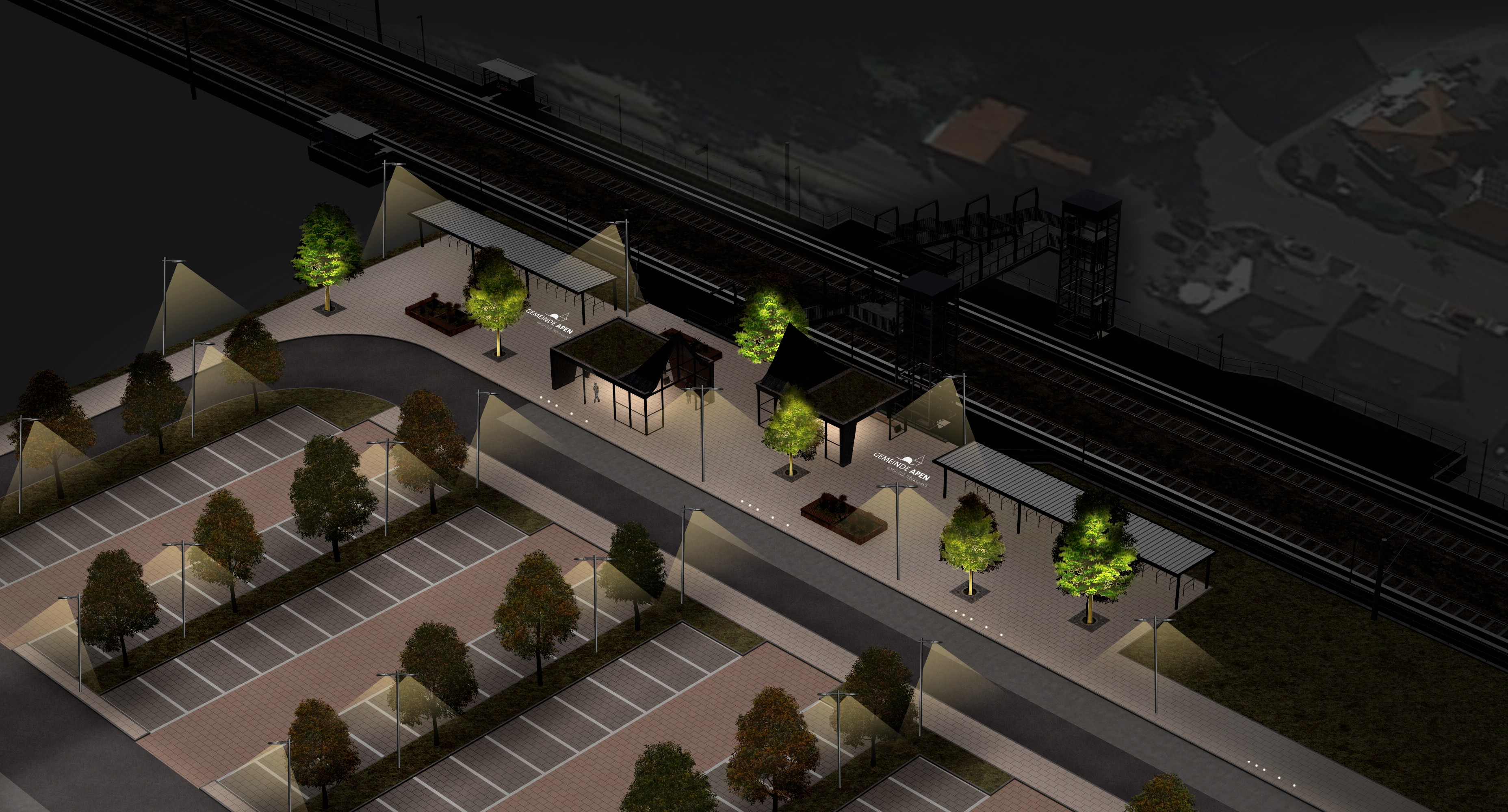 Augustfehn | Umgestaltung Bahnhofumfeld