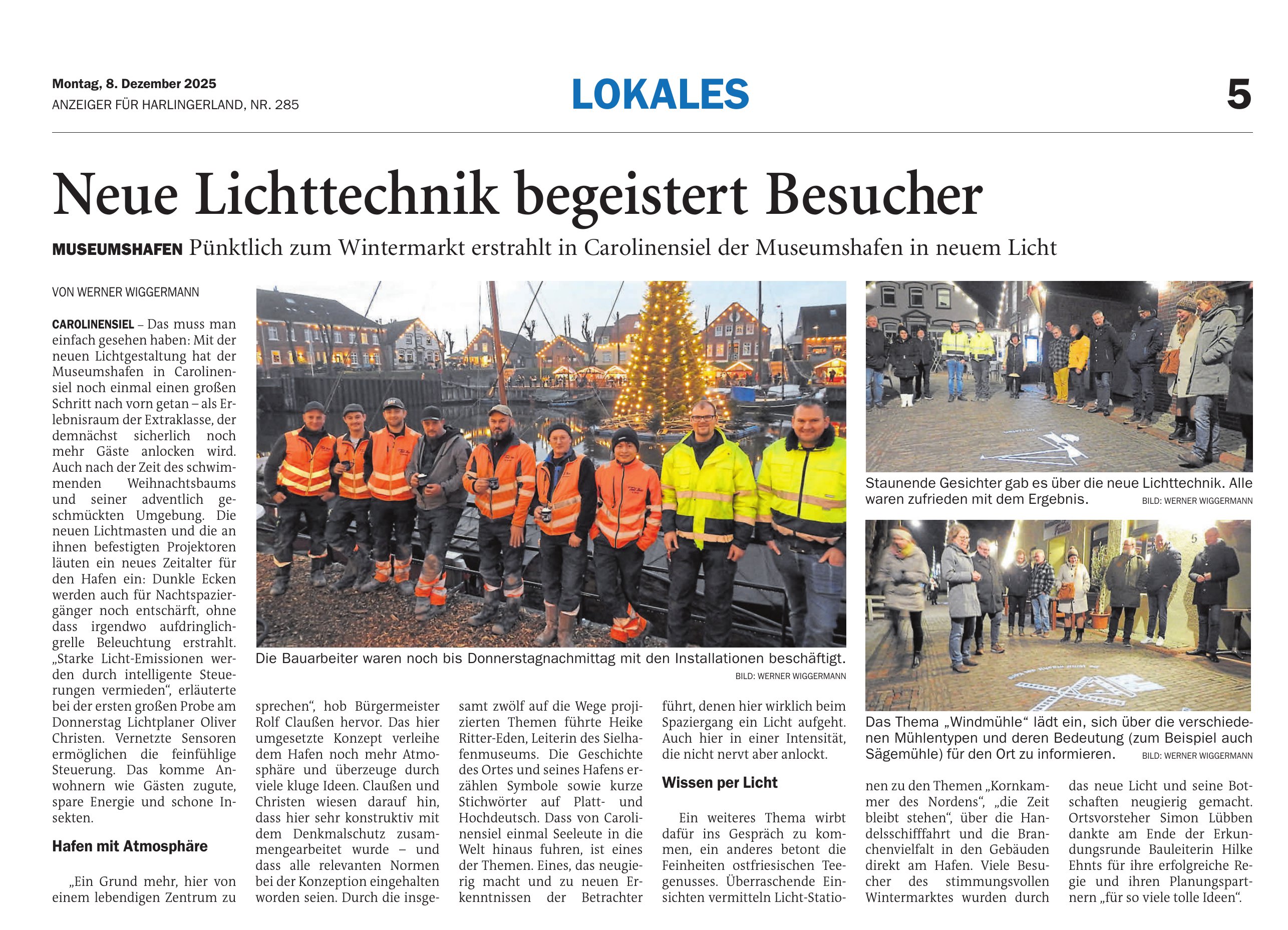 Carolinensiel | Ein Hafen der Geschichte(n) erzählt