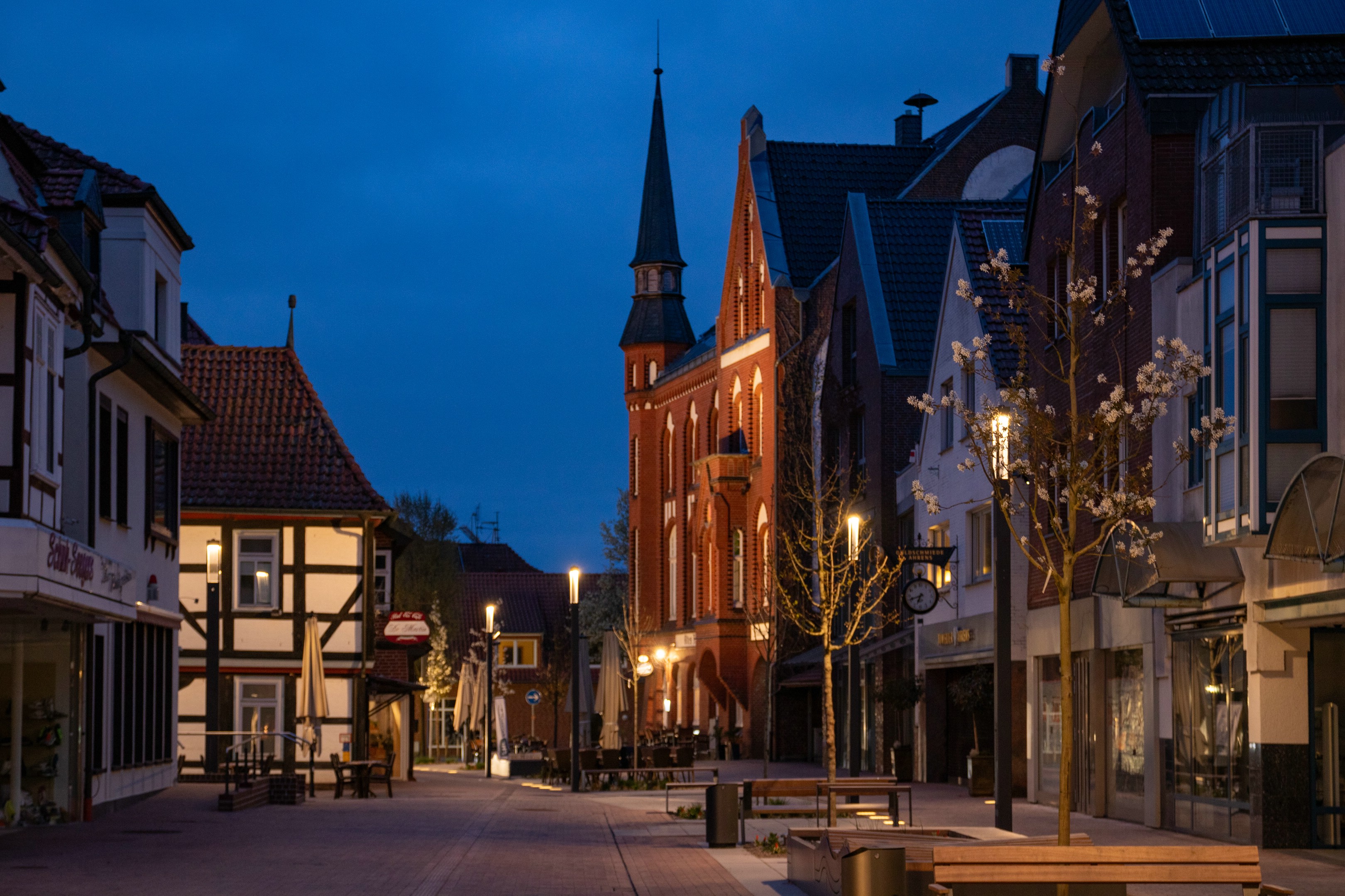 Beleuchtung Diepholz Innenstadt