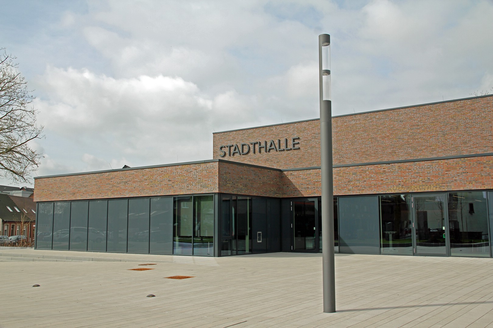 Beleuchtung Ahaus Kulturquadrat - Vorplatz