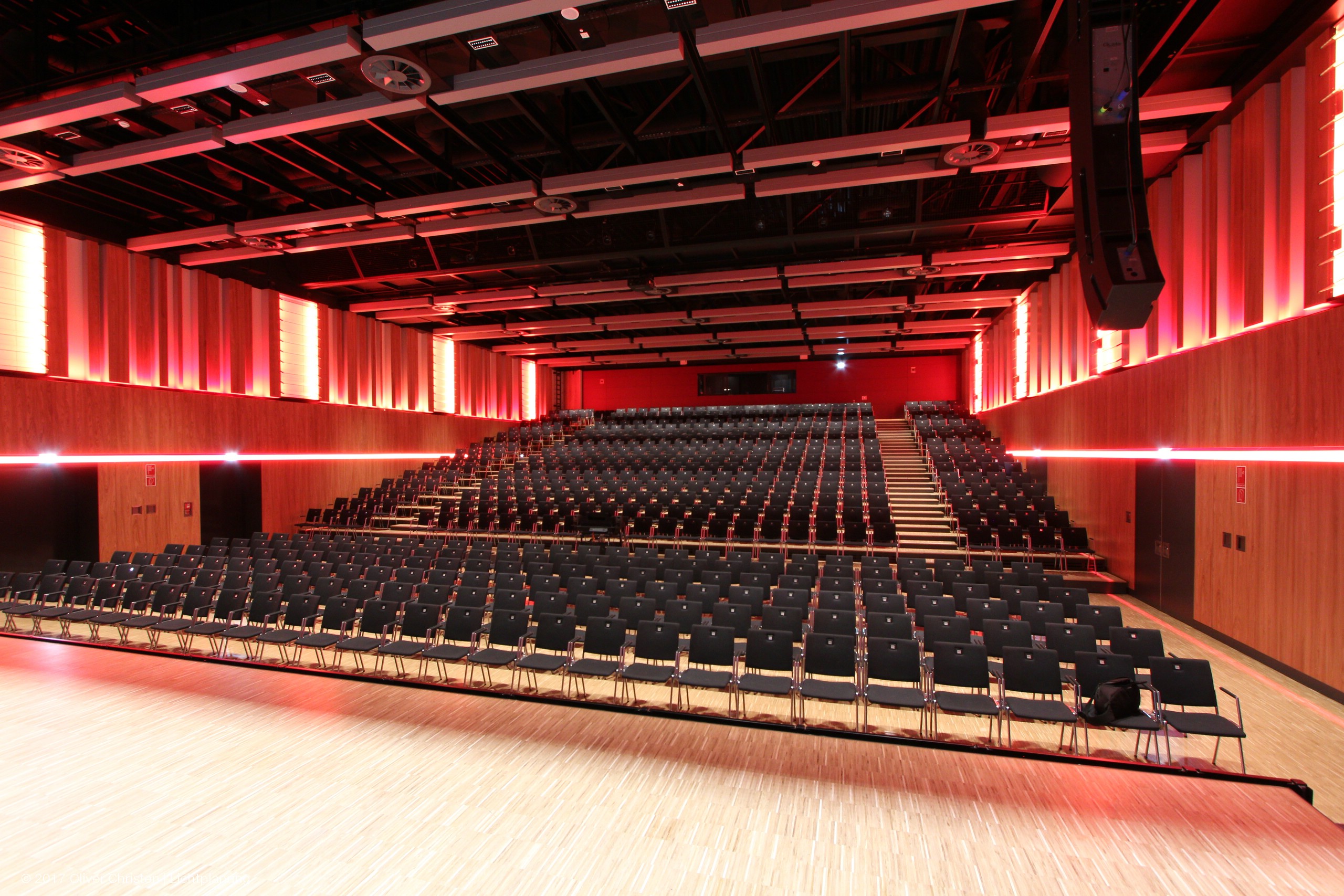 Beleuchtung Ahaus Kulturquadrat - Stadthalle