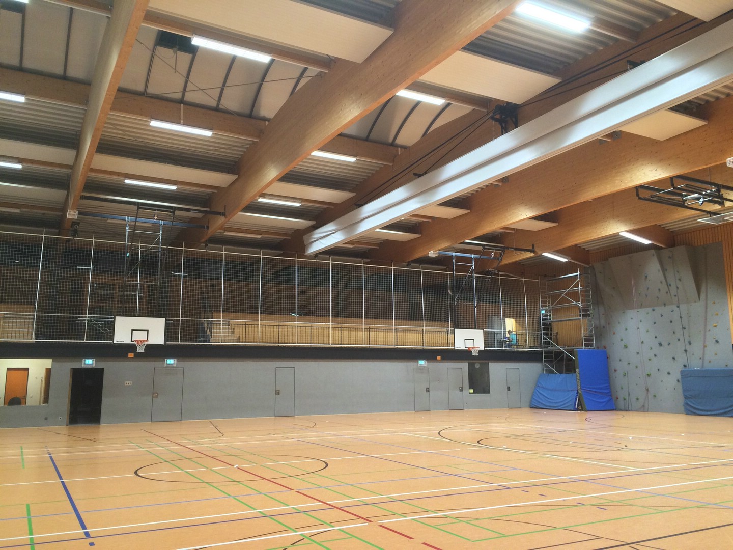 Beleuchtung Bremervörde Sporthalle Gnarrenburger Straße