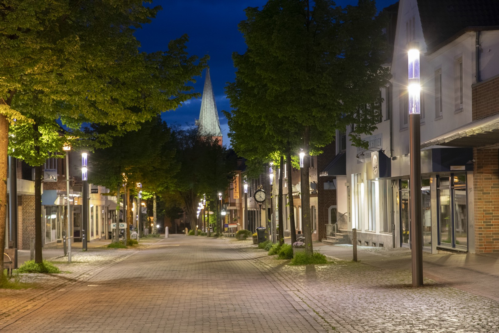 Beleuchtung Sulingen Innenstadt
