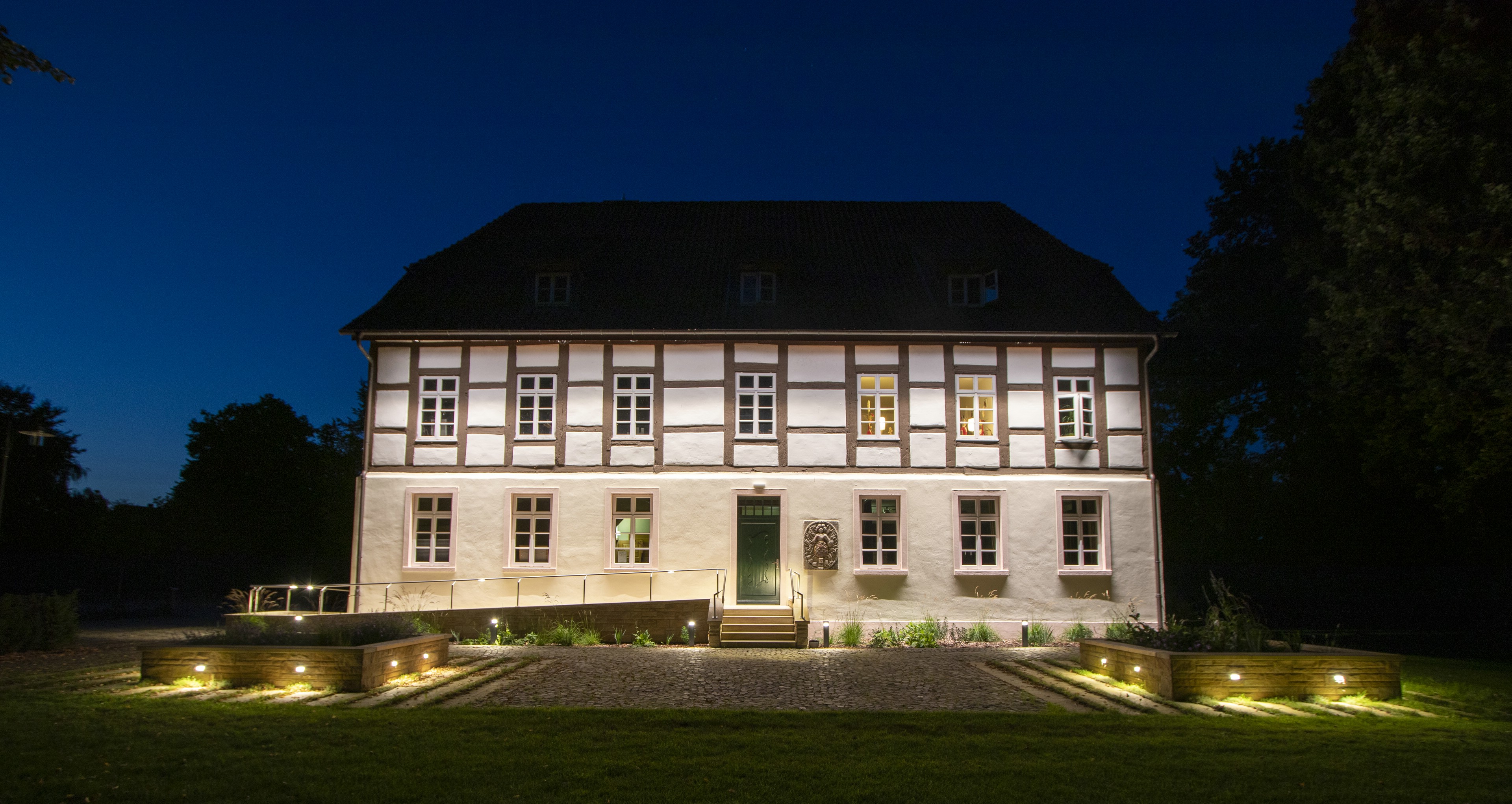 Beleuchtung Wagenfeld Kulturzentrum Auburg