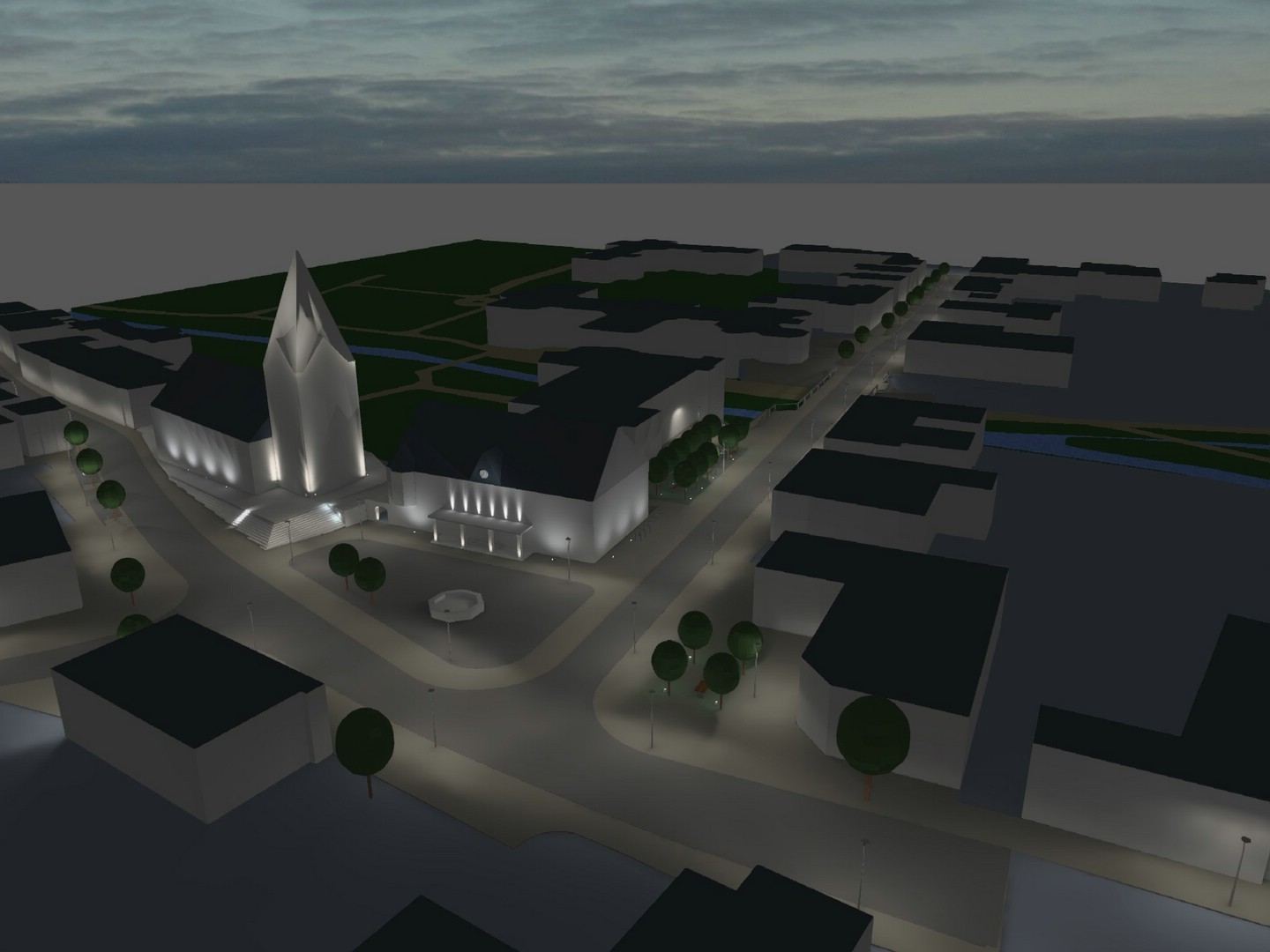 Beleuchtung Wiehl Masterplan